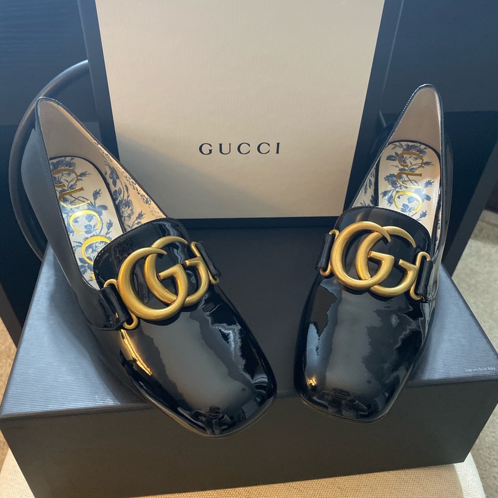 New Gucci mid-heel pump!!